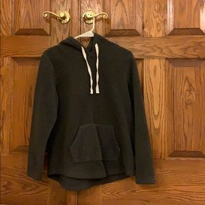 dark gray soft hoodie